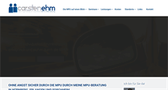 Desktop Screenshot of beratung-mpu.com