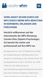 Mobile Screenshot of beratung-mpu.com